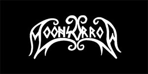 MOONSORROW - Logo - široká chrbtová nášivka s rozmerom 33 x 15 cm