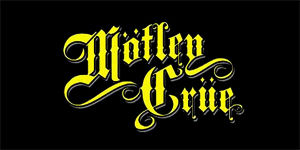 MOTLEY CRUE - Logo - široká chrbtová nášivka s rozmerom 33 x 15 cm
