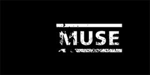MUSE - Crash Logo - široká chrbtová nášivka s rozmerom 33 x 15 cm