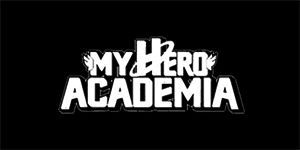 MY HERO ACADEMIA - Logo Symbol - široká chrbtová nášivka s rozmerom 33 x 15 cm