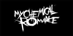 MY CHEMICAL ROMANCE - Logo - široká chrbtová nášivka s rozmerom 33 x 15 cm