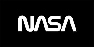 NASA - Logo - široká chrbtová nášivka s rozmerom 33 x 15 cm