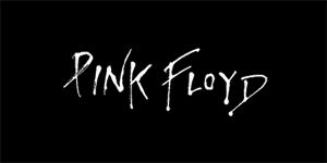 PINK FLOYD - Logo - široká chrbtová nášivka s rozmerom 33 x 15 cm