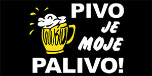 PIVO JE MOJE PALIVO - široká chrbtová nášivka s rozmerom 33 x 15 cm