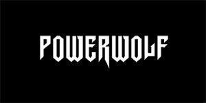 POWERWOLF - Logo - široká chrbtová nášivka s rozmerom 33 x 15 cm