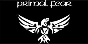 PRIMAL FEAR - Logo Crest - široká chrbtová nášivka s rozmerom 33 x 15 cm