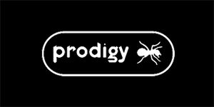 PRODIGY - Ant Logo - široká chrbtová nášivka s rozmerom 33 x 15 cm