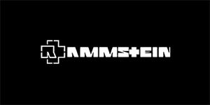 RAMMSTEIN - Logo - široká chrbtová nášivka s rozmerom 33 x 15 cm