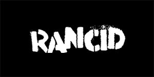 RANCID - Logo - široká chrbtová nášivka s rozmerom 33 x 15 cm