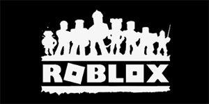 ROBLOX - Logo Skins - široká chrbtová nášivka s rozmerom 33 x 15 cm