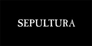 SEPULTURA - Classic Logo - široká chrbtová nášivka s rozmerom 33 x 15 cm