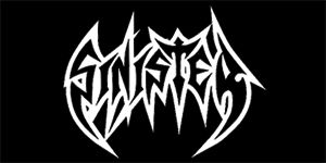SINISTER - Logo - široká chrbtová nášivka s rozmerom 33 x 15 cm