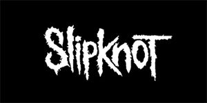 SLIPKNOT - Logo - široká chrbtová nášivka s rozmerom 33 x 15 cm