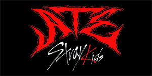 STRAY KIDS - ATE - široká chrbtová nášivka s rozmerom 33 x 15 cm