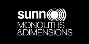 SUNN O))) - Monolith And Dimensions - široká chrbtová nášivka s rozmerom 33 x 15 cm