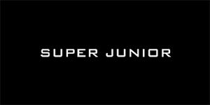 SUPER JUNIOR - Logo K-pop Band - široká chrbtová nášivka s rozmerom 33 x 15 cm