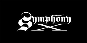 SYMPHONY X - Logo - široká chrbtová nášivka s rozmerom 33 x 15 cm