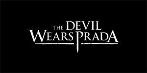 THE DEVIL WEARS PRADA - široká chrbtová nášivka s rozmerom 33 x 15 cm
