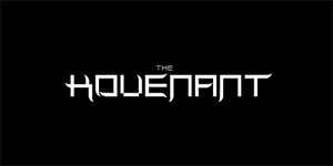THE KOVENANT - Logo - široká chrbtová nášivka s rozmerom 33 x 15 cm