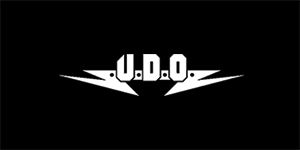 UDO - Logo - široká chrbtová nášivka s rozmerom 33 x 15 cm