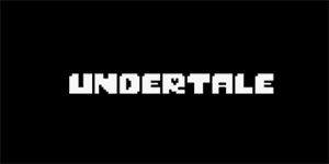 UNDERTALE - Logo - široká chrbtová nášivka s rozmerom 33 x 15 cm