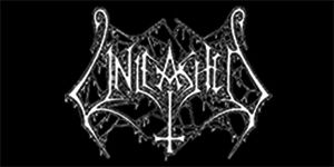 UNLEASHED - Logo - široká chrbtová nášivka s rozmerom 33 x 15 cm