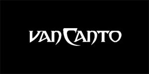 VAN CANTO - Logo - široká chrbtová nášivka s rozmerom 33 x 15 cm