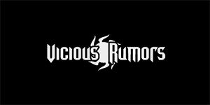VICIOUS RUMORS - Logo - široká chrbtová nášivka s rozmerom 33 x 15 cm