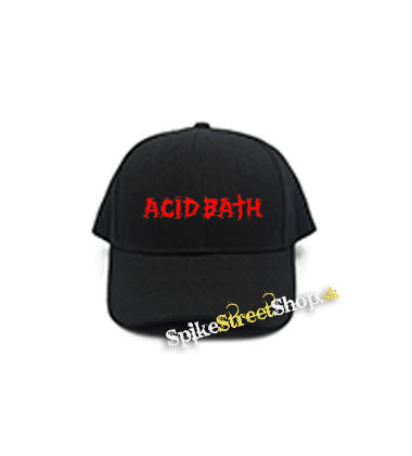 ACID BATH - Logo Red - čierna šiltovka
