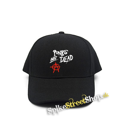 ANARCHY - Punks Not Dead - čierna šiltovka