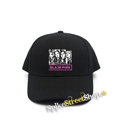 BLACKPINK - Logo & Band - čierna šiltovka