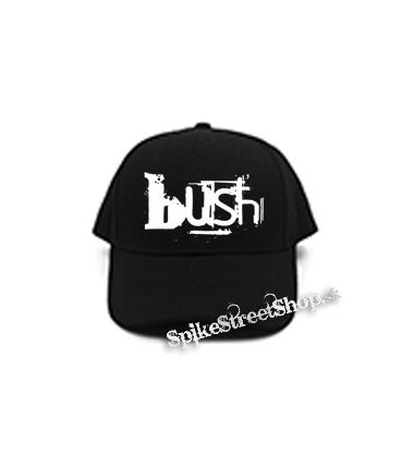 BUSH - Logo - čierna šiltovka