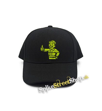 FALLOUT - Vault Boy Green Vintage - čierna šiltovka
