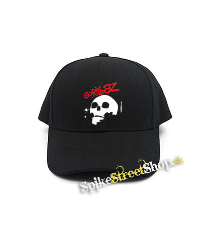 GORILLAZ - Skull - čierna šiltovka