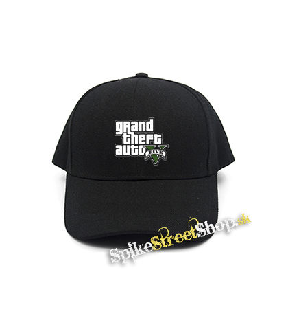 GTA - GRAND THEFT AUTO - V - - čierna šiltovka