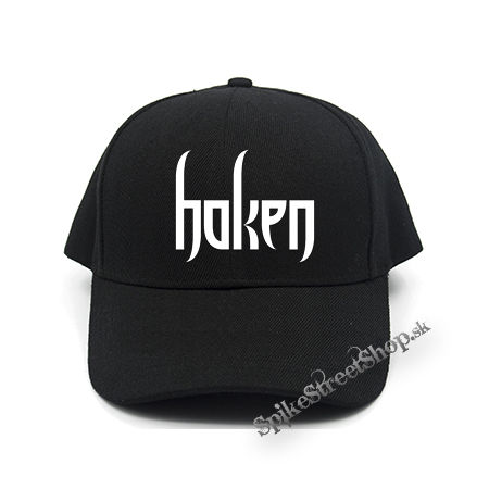 HAKEN - Logo - čierna šiltovka
