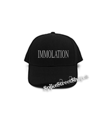 IMMOLATION - Logo - čierna šiltovka