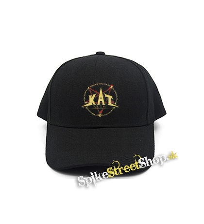 KAT - Logo Metal And Hell - čierna šiltovka