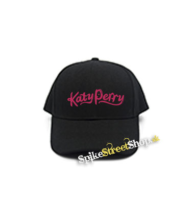 KATE PERRY - Logo - čierna šiltovka