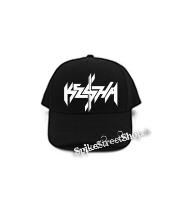 Ke$ha - Logo - čierna šiltovka