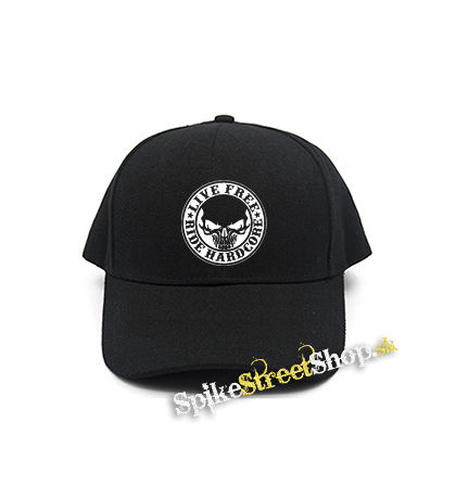 LIVE FREE RIDE HARDCORE - čierna šiltovka