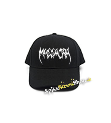 MASSACRA - Logo - čierna šiltovka