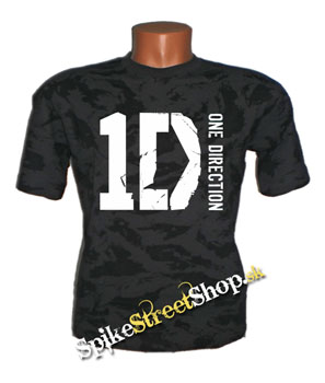 ONE DIRECTION - pánske maskáčové tričko - ruský maskáč
