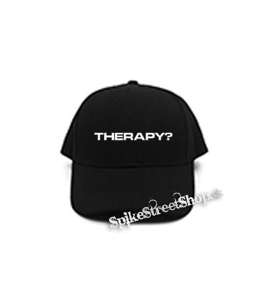THERAPY - Logo Band - čierna šiltovka