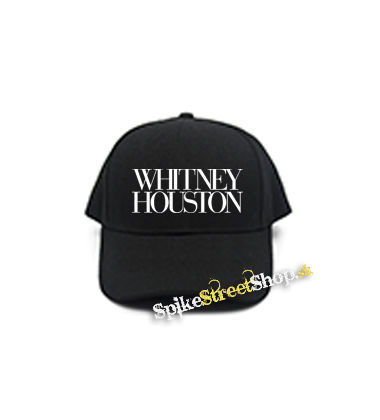 WHITNEY HOUSTON - Logo - čierna šiltovka