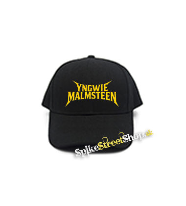 YNGWIE MALMSTEEN - Logo Yellow - čierna šiltovka