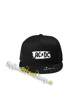 ACDC - Patches White - čierna šiltovka model "Snapback"