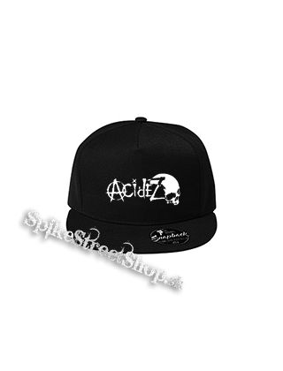 ACIDEZ - Logo - čierna šiltovka model "Snapback"