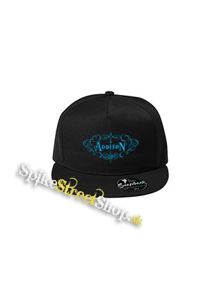ADDISON RAE - Logo - čierna šiltovka model "Snapback"