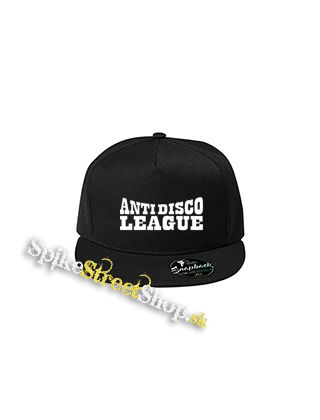 ANTI DISCO LEAGUE - Logo - čierna šiltovka model "Snapback"